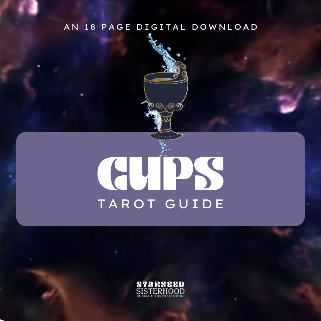 The Suit of Cups Tarot Guide - Digital Download