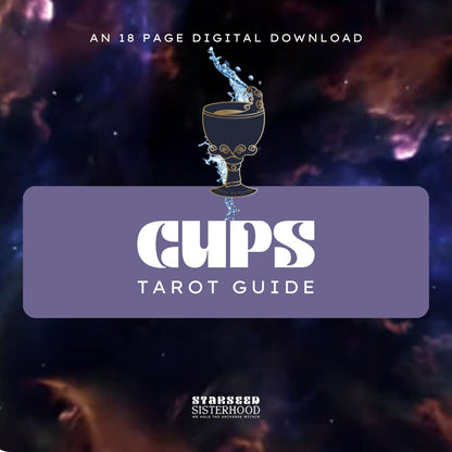 The Suit of Cups Tarot Guide - Digital Download