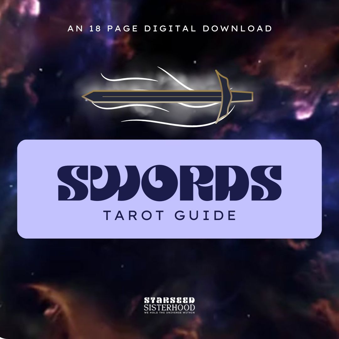The Suit of Swords Tarot Guide – Digital Download