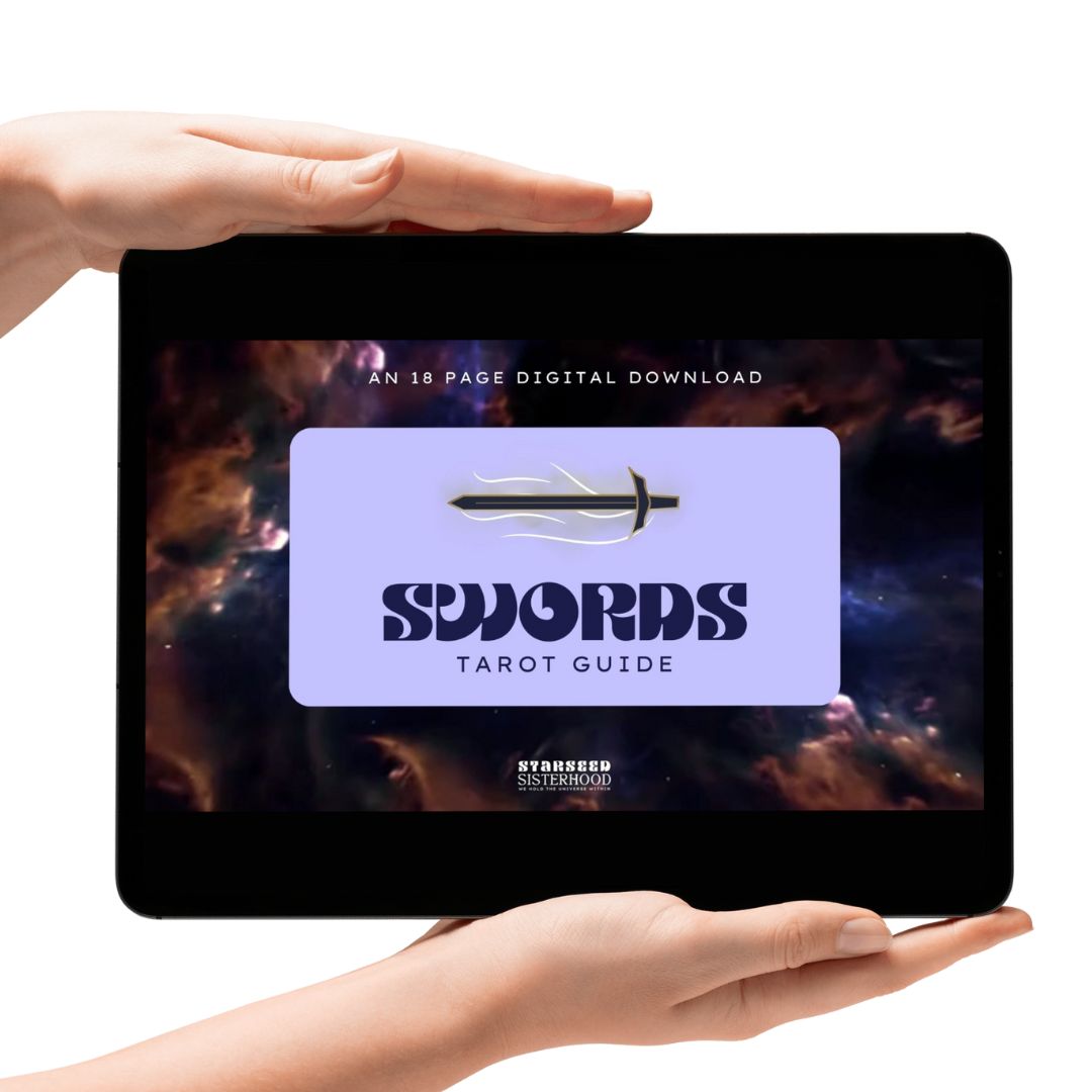 The Suit of Swords Tarot Guide – Digital Download
