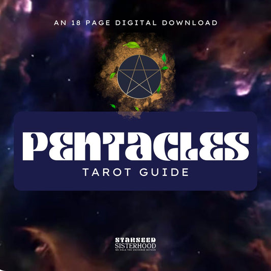 The Suit of Pentacles Tarot Guide - An 18 Page Digital Download