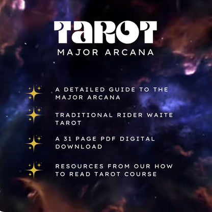 A Major Arcana Tarot Guide - A 31 Page Digital Download