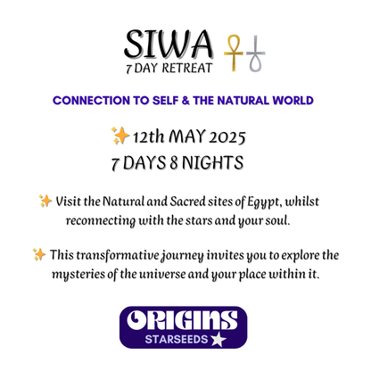 The Origins Starseeds Retreat: Connect to Self and the Natural World: Brochure