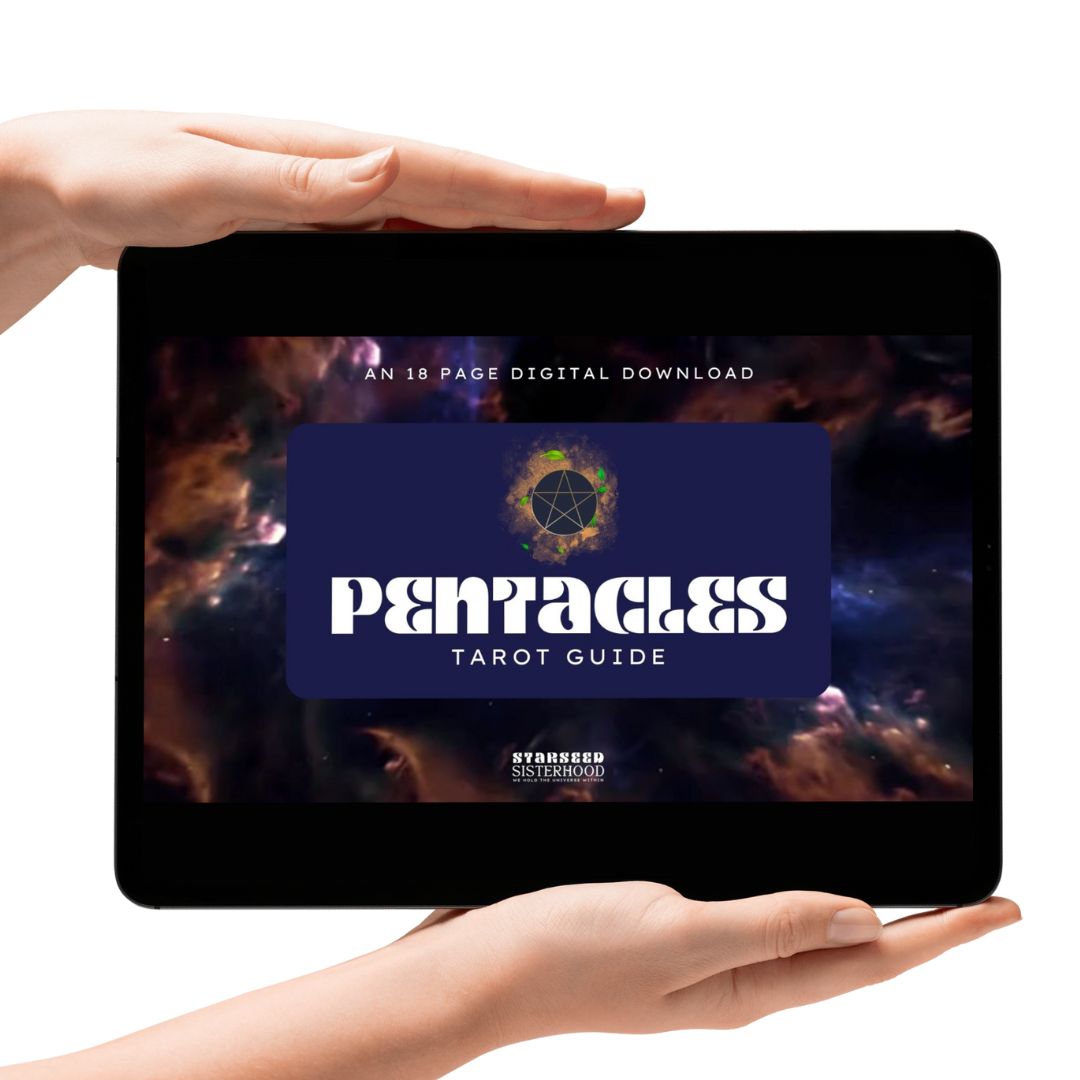 The Suit of Pentacles Tarot Guide - An 18 Page Digital Download