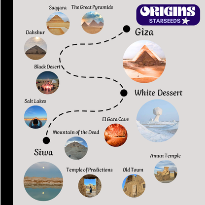 The Origins Starseeds Retreat: Connect to Self and the Natural World: Brochure