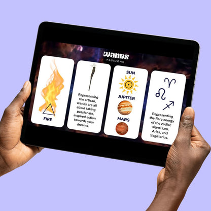 The Suit of Wands Tarot Guide - Digital Download
