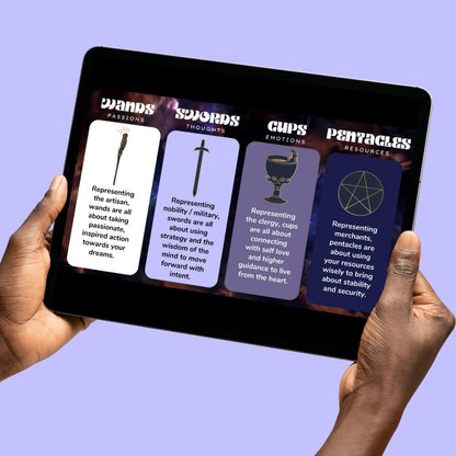A Minor Arcana Tarot Guide - A 74 Page Digital Download