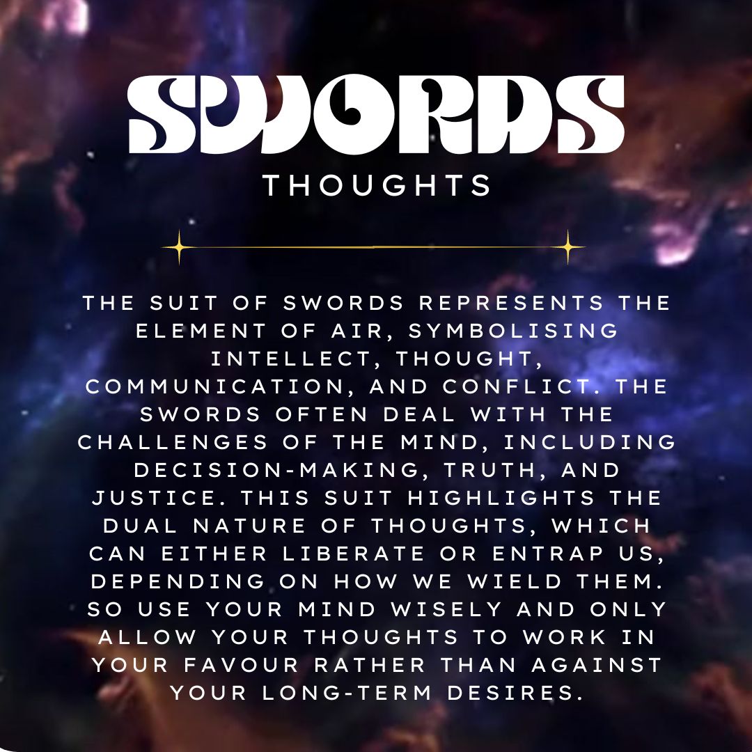 The Suit of Swords Tarot Guide – Digital Download