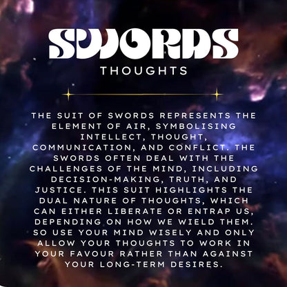 The Suit of Swords Tarot Guide – Digital Download