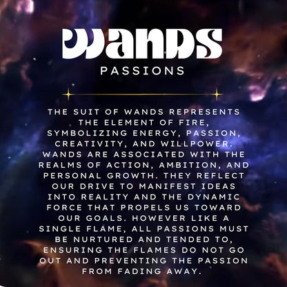 The Suit of Wands Tarot Guide - Digital Download